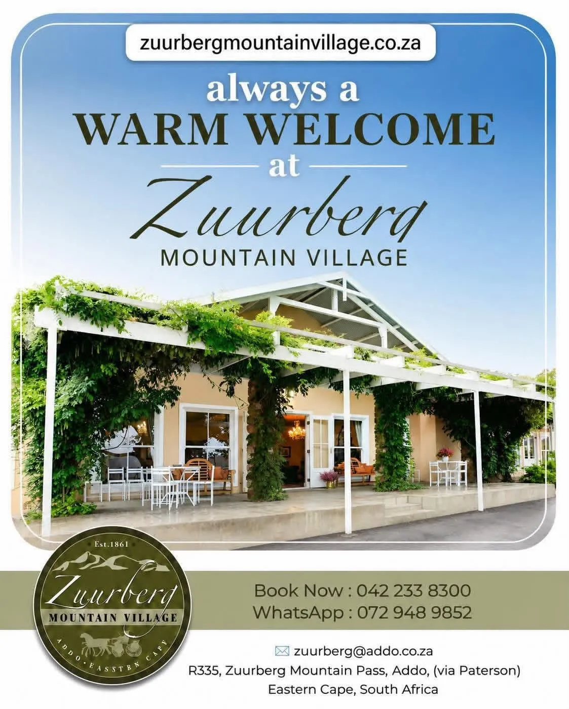 Zuurberg Website Ad